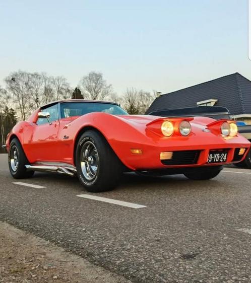 Zeer mooie Corvette Stingray 73 aut, Auto's, Chevrolet, Particulier, Corvette, Benzine, Euro 2, Coupé, Automaat, Overige kleuren