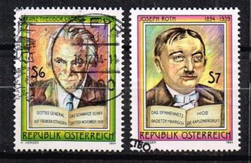 Postzegels uit Oostenrijk - K 4223 - schrijvers beschikbaar voor biedingen