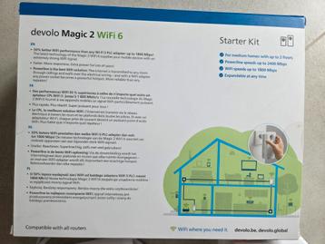 Devolo Magic 2 - Powerline- adapter - starter kit - wifi 6 B beschikbaar voor biedingen