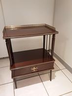 Antiek bijzettafeltje  of sidetable  jaren 60 !, Ophalen, Zo goed als nieuw