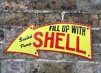Shell zwaar ijzeren reclame bord & veel andere garage borden, Verzamelen, Reclamebord, Ophalen of Verzenden, Zo goed als nieuw