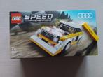 lego speedchampion audi, Ophalen of Verzenden, Zo goed als nieuw, Complete set, Lego