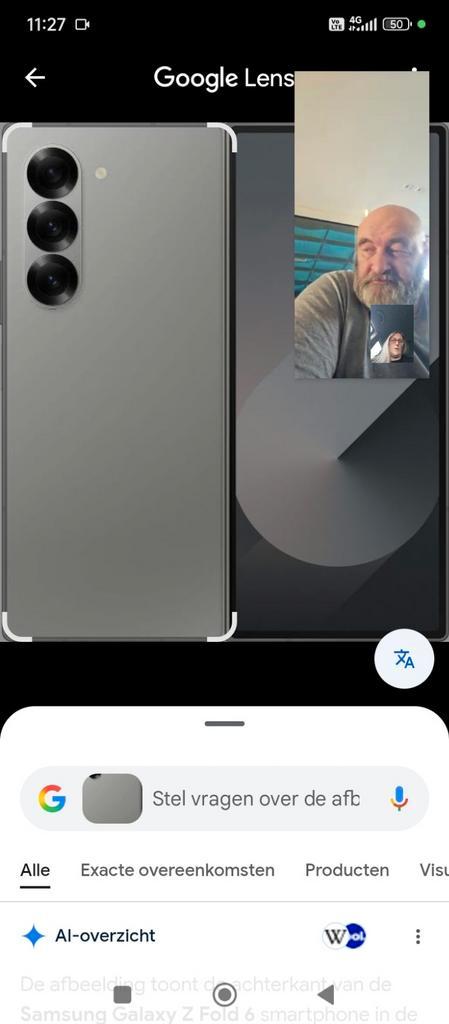 Samsung Z FOLD 6 week oud met factuur en garantie, Telecommunicatie, Mobiele telefoons | Samsung, 512 GB, Ophalen