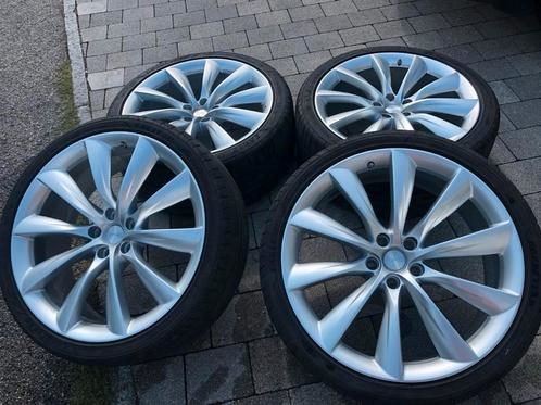 Tesla model x velgen 22inch turbine origineel, Auto-onderdelen, Banden en Velgen, Banden en Velgen, Ophalen