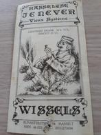 Oud Hasseltse Jenever etiket Wissels, Verzamelen, Ophalen of Verzenden