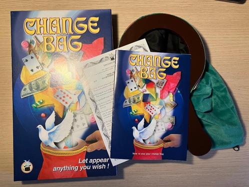 Goocheltruc - 'Change Bag' (repeat + zipper), Hobby en Vrije tijd, Overige Hobby en Vrije tijd, Zo goed als nieuw, Ophalen of Verzenden