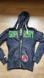 blauwe trui / gilet / hoodie Superdry maat 164 - 176 - XS, Enfants & Bébés, Superdry, Garçon ou Fille, Enlèvement ou Envoi, Pull ou Veste