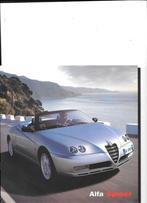 ALFA ROMEO SPIDER,  2003, Boeken, Auto's | Folders en Tijdschriften, Nieuw, Alfa Romeo, Ophalen of Verzenden