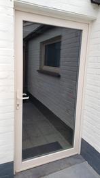 Buitendeur en raam, Doe-het-zelf en Bouw, Kunststof, Gebruikt, 100 tot 120 cm, Buitendeur
