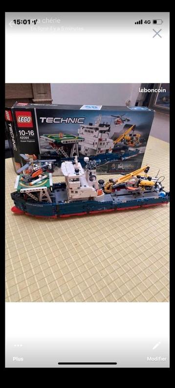 Lego technique 42064 bateau, Enlèvement ou Envoi, Comme neuf, Lego