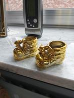 Deux chaussures dorées, Enlèvement ou Envoi, Comme neuf