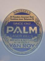 bieretiket Palm Lager beer, Ophalen of Verzenden, Zo goed als nieuw, Overige typen, Palm