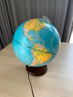 Verlichte wereldbol van Paul Oestergaard, Huis en Inrichting, Ophalen, Gebruikt