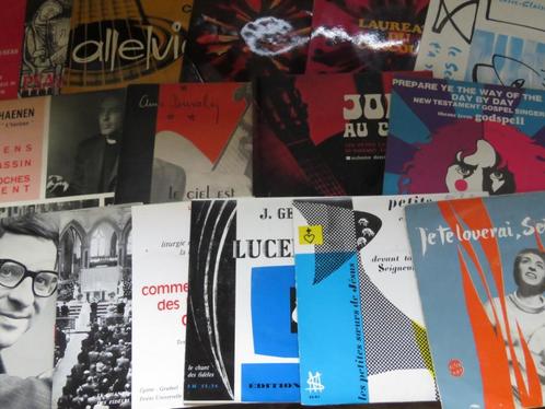 LOT 45 x SINGLE 7" VINYL / MUSIQUE CHRETIENNE, CD & DVD, Vinyles | Pop, Utilisé, 1960 à 1980, Autres formats, Enlèvement ou Envoi