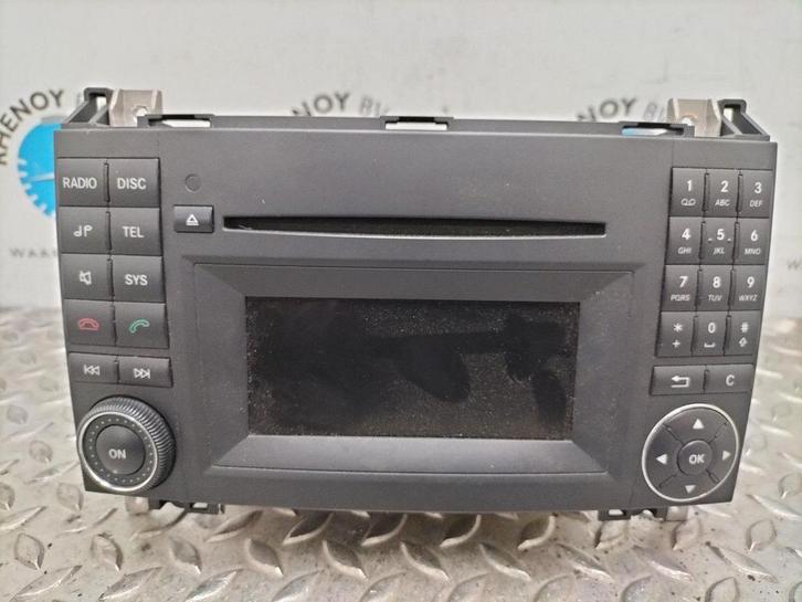 MERCEDES B CLASS BUSINESS CL. B180CDI [RADIO] 2010, Auto-onderdelen, Overige Auto-onderdelen, Gebruikt, ARN erkend, Stiba lid