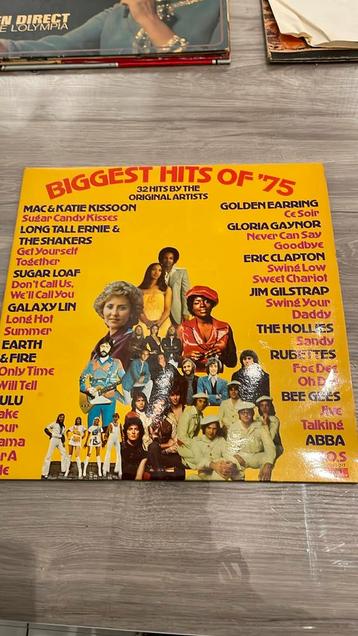 LP Biggest hits of 75 beschikbaar voor biedingen