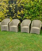 4 landelijke tuinstoelen, Tuin en Terras, Ophalen of Verzenden