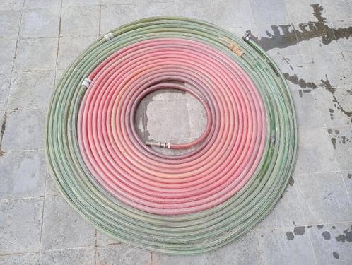 Tuinslang 47 à 53 meter, Tuin en Terras, Tuinslangen, Gebruikt, Tuinslang, Ophalen