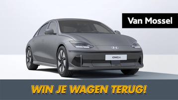 Hyundai Ioniq 6 77,4 kWh Balance, Auto's, Hyundai, Automaat, Bluetooth, 77 kWh, Zilver of Grijs