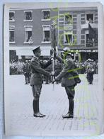 Photo de presse originale Roi Léopold III, 4e régiment, Collections, Objets militaires | Général, Enlèvement ou Envoi, Armée de terre