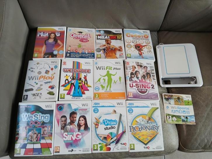 Jeux Wii divers titres (voir descriptif), Consoles de jeu & Jeux vidéo, Jeux | Nintendo Wii, Utilisé, Enlèvement ou Envoi