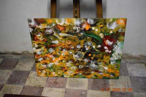 Serie nr. 71 over abstracte schilderijen, door joky kamo, Antiek en Kunst, Kunst | Schilderijen | Modern, Ophalen