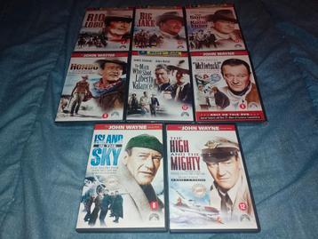Te koop lot van 8 DVD John Wayne-collectie  beschikbaar voor biedingen