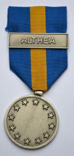 Medaille, Europe Security and Defence Policy Service, ALTHEA, Ophalen of Verzenden, Landmacht, Lintje, Medaille of Wings