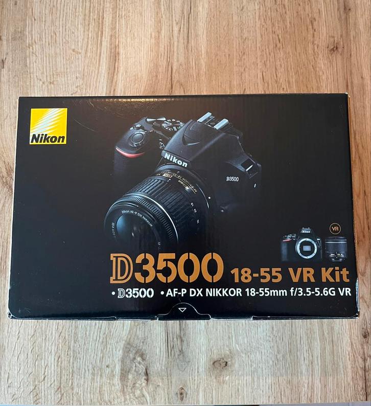 NIKON D3500 18-55 VR KIT, Audio, Tv en Foto, Fotocamera's Digitaal, Zo goed als nieuw, Nikon, Ophalen of Verzenden