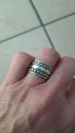 Zilver ring maat 17.3, Comme neuf, Argent, Femme, 17 à 18