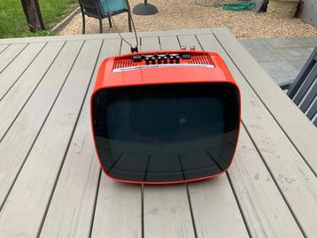 Vintage televisie- decoratief item beschikbaar voor biedingen