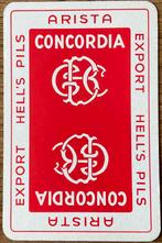 Speelkaart EXPORT/HELL’S PILS/CONCORDIA, Ophalen of Verzenden, Zo goed als nieuw, Speelkaart(en)