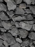 Canadian slate zwart antraciet leisteen uniek plat decoratie, Tuin en Terras, Grind, Keien en Split, Verzenden, Nieuw, Antraciet