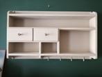 Wandrek hout brocante shabby chic, Ophalen