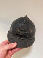 Wo1 Franse artillerie helm met binnenwerk, Verzamelen, Militaria | Algemeen, Ophalen of Verzenden