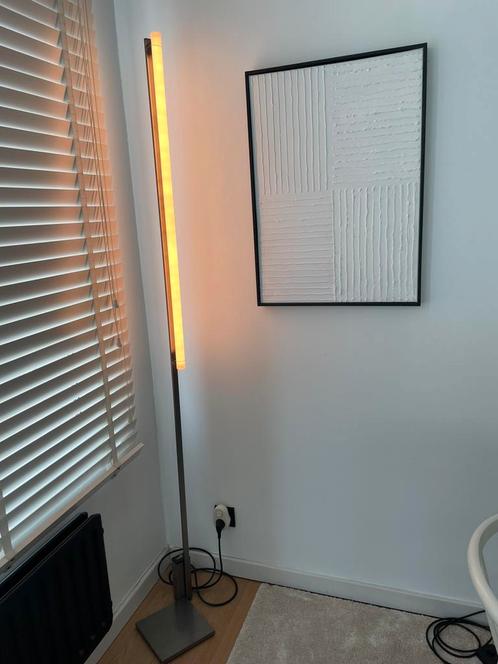 Zeer exclusieve RANDOM vloerlamp, Huis en Inrichting, Lampen | Vloerlampen, Zo goed als nieuw, Metaal, Ophalen