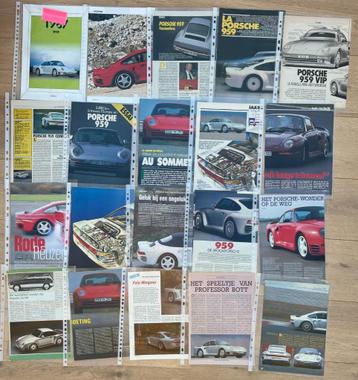 PORSCHE 959 - ARTICLES disponible aux enchères