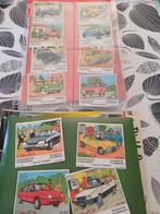 Herge Kuifje 12 kaarten goudzijde 1984, Verzamelen, Ophalen of Verzenden, Kuifje, Zo goed als nieuw