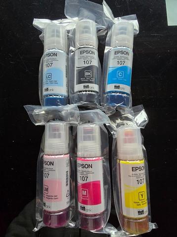 originele Epson 107 inkt - nog in verpakking beschikbaar voor biedingen
