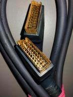 Scart Euroconnector Kabel GOLD PRO KWALITEIT, Audio, Tv en Foto, Audiokabels en Televisiekabels, Ophalen of Verzenden, Zo goed als nieuw