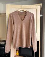 Max&Moi sweatshirt met V-hals van 100% kasjmier maat 0, Kleding | Dames, Ophalen, Beige, Zo goed als nieuw, Maat 36 (S)