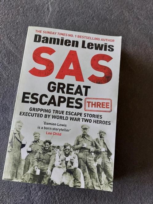 Boek SAS Great Escapes by Damien Lewis, Boeken, Oorlog en Militair, Nieuw, Landmacht, Tweede Wereldoorlog, Ophalen of Verzenden