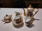 Vintage koffieservies, Ophalen