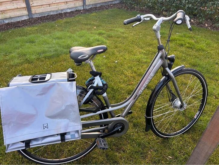 Gazelle paris C7, Fietsen en Brommers, Fietsen | Dames | Damesfietsen, Zo goed als nieuw, Gazelle, (Extra) lage instap, Versnellingen