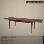 EIKEN Flamant TAFEL 200-290 EETTAFEL Eichholtz Maryland, Huis en Inrichting, Tafels | Eettafels, Ophalen, 100 tot 150 cm, Eikenhout