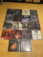 Black metal vinyl lot, Comme neuf, Enlèvement ou Envoi