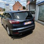 Ford S-Max 2.5 I HEV Vignale, Auto's, Monovolume, 4 cilinders, Blauw, Leder