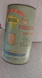 Bewaarblik koffie vintage, Verzamelen, Blikken, Ophalen, Gebruikt, Koffie, Overige merken
