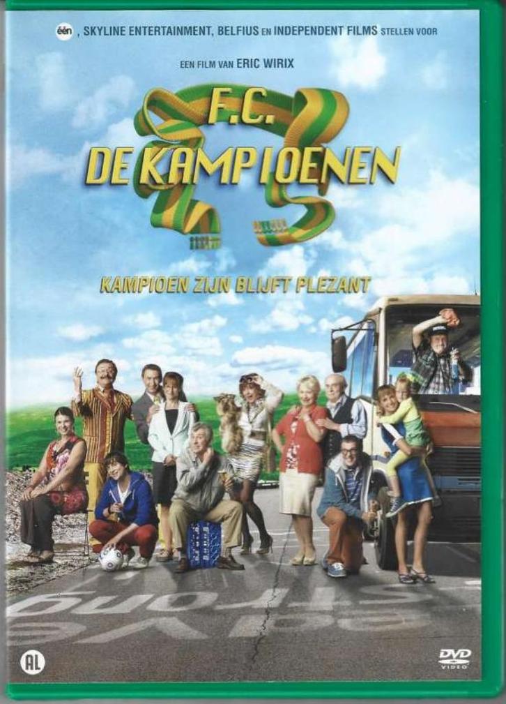 DVD FC De Kampioenen - Kampioen Zijn Blijft Plezant, Cd's en Dvd's, Dvd's | Nederlandstalig, Zo goed als nieuw, Film, Komedie