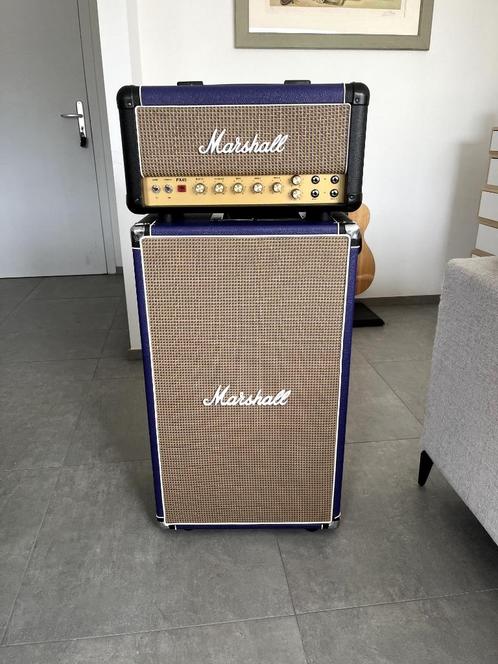 Stack 2x12" Marshall JTM45 - KT66 Handmade Point to Point, Musique & Instruments, Amplis | Basse & Guitare, Comme neuf, Guitare
